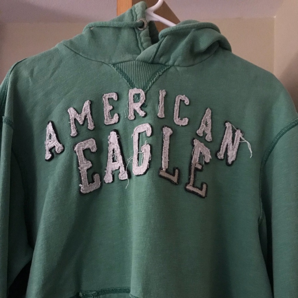 Green AE hoodie